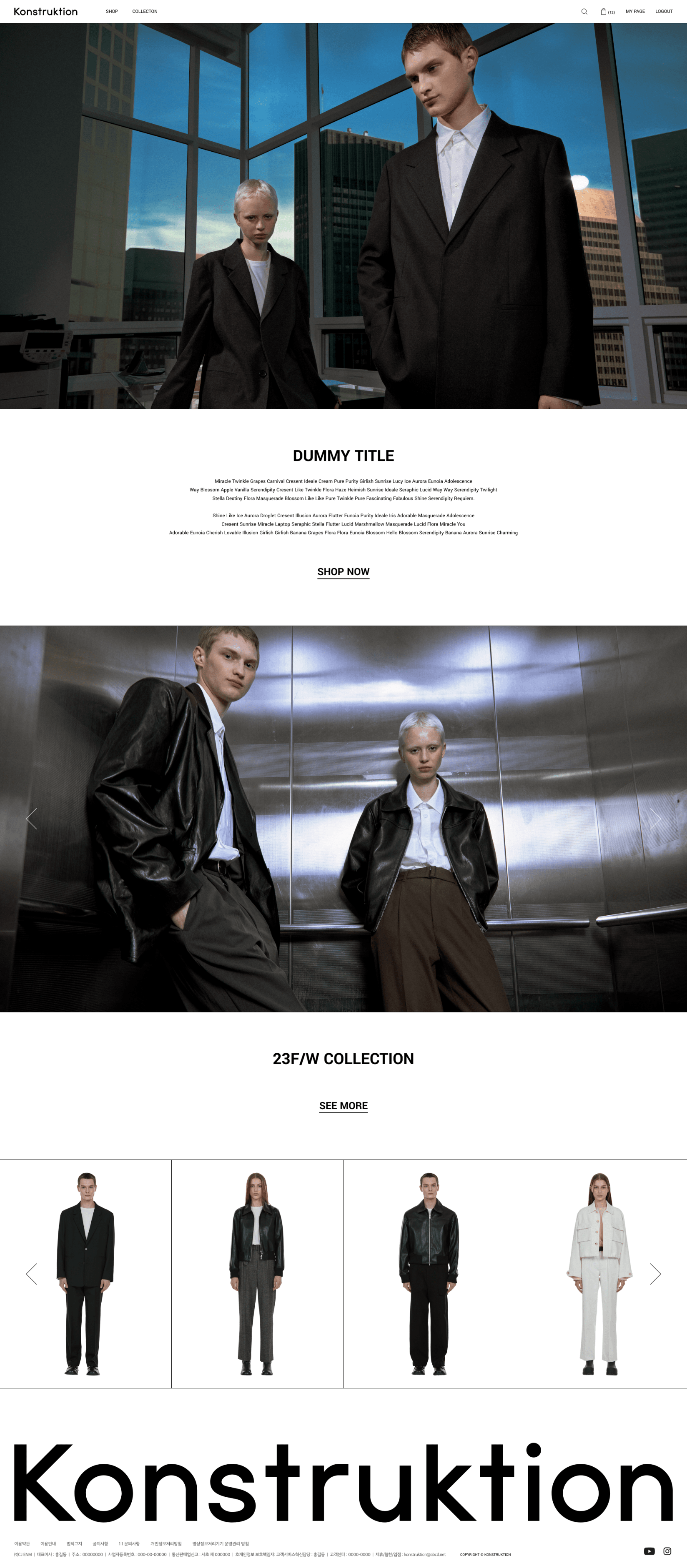 Konstruktion Website Version 01