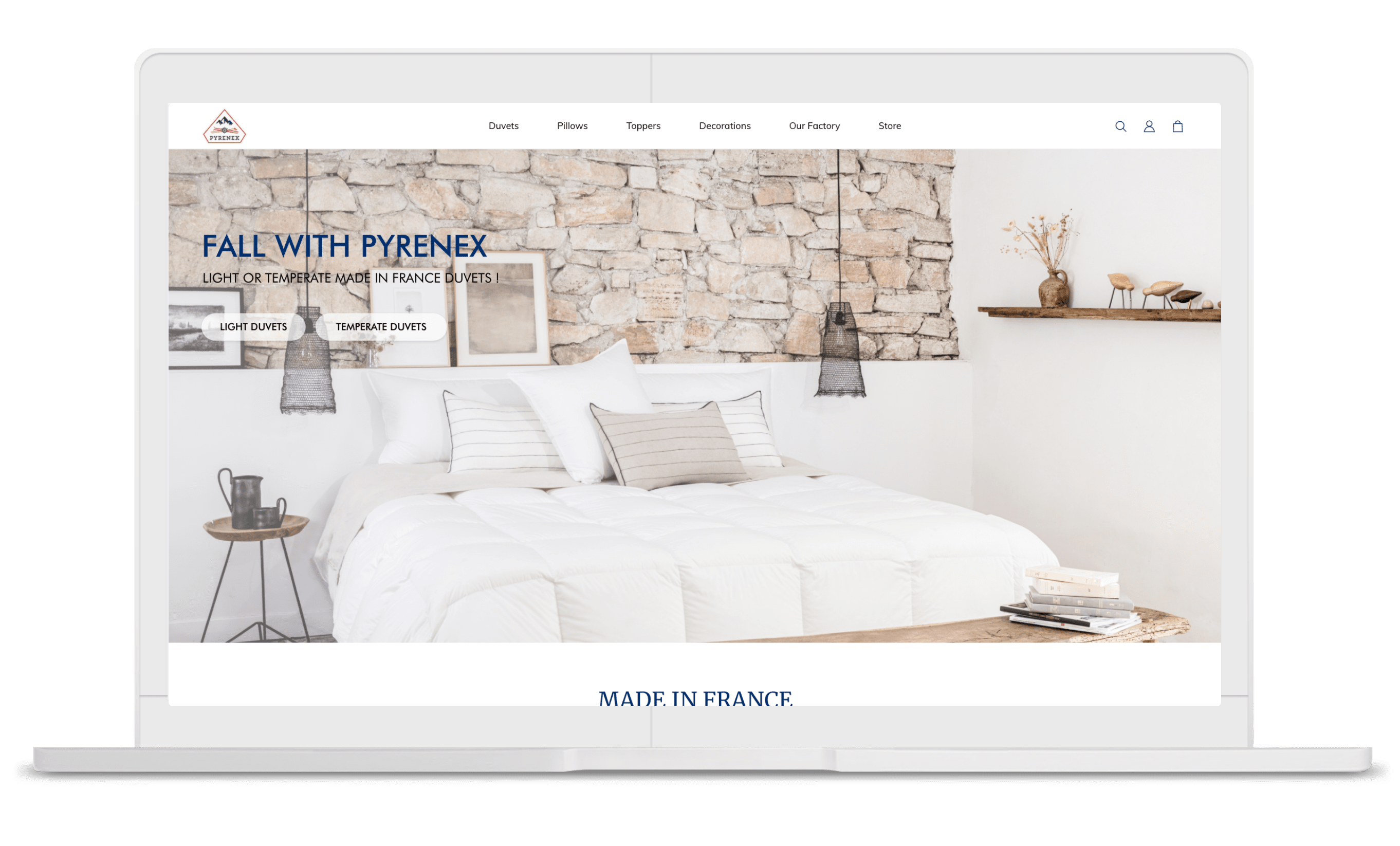Pyrenex Website Preivew