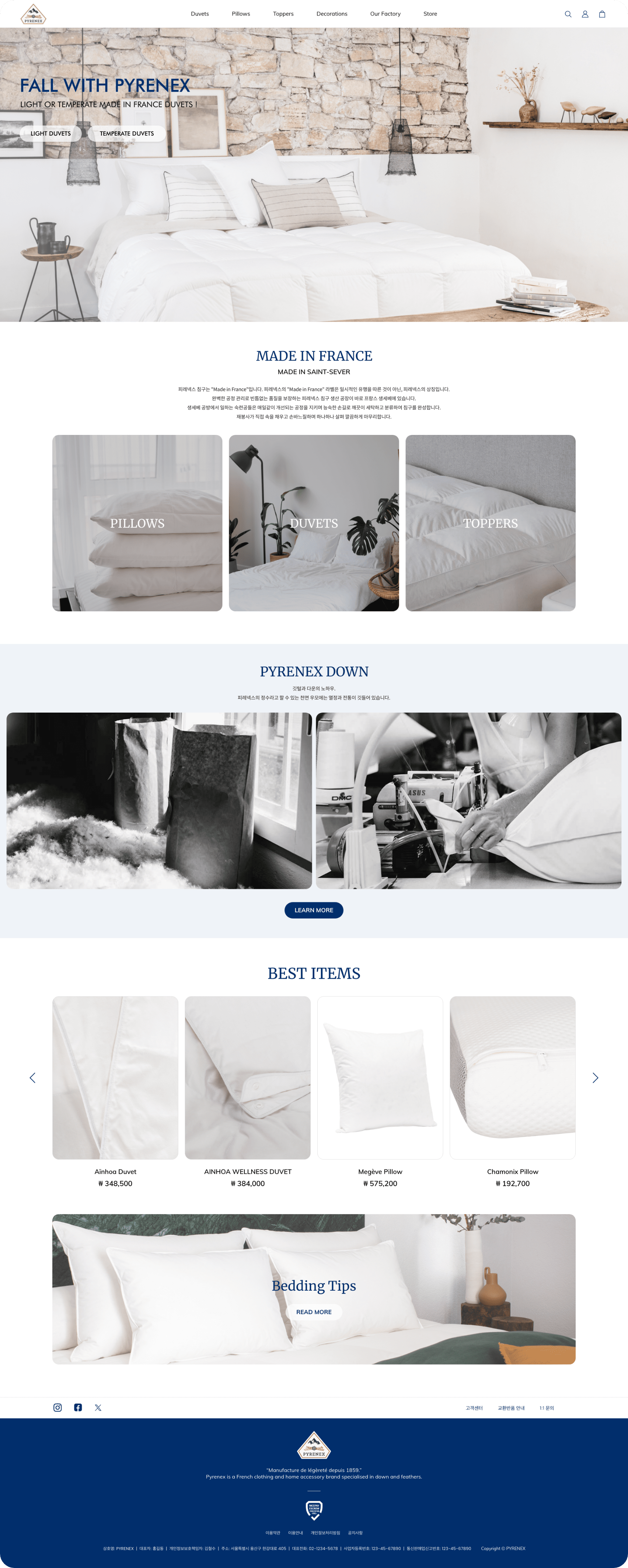 Pyrenex Website Version 01